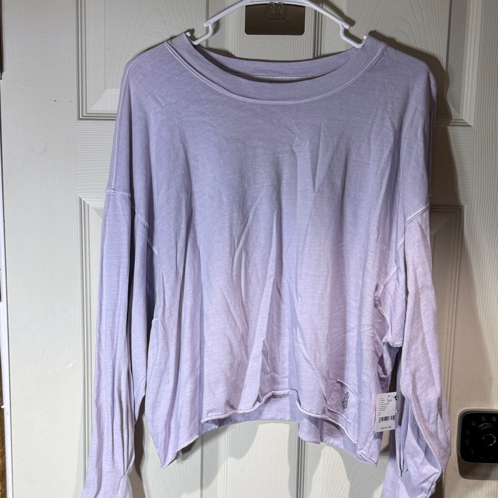 NWT FP Movement Lavender Women's Top Size Small